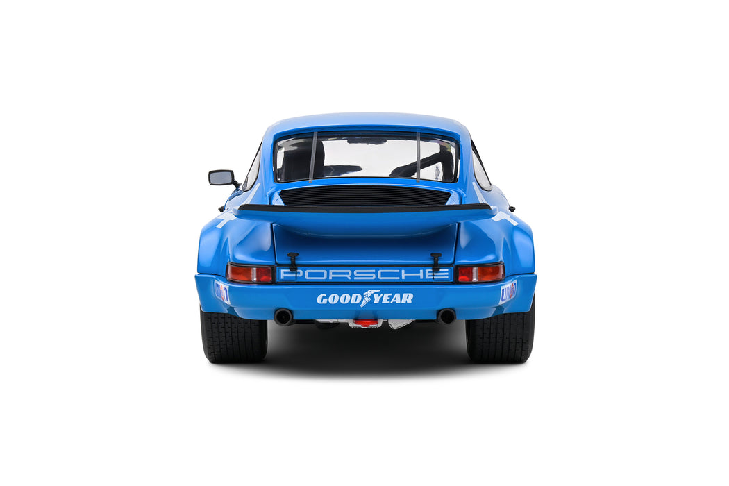 1:18 PORSCHE 911 IROC BLUE #4 FOLLMER IROC RIVERSIDE 1974
