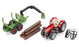 Massey Ferguson with Forestry Trailer