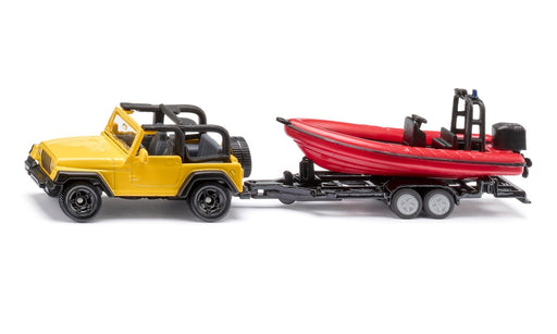 Jeep With Boat