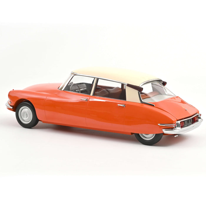 Citroën ID 19 1957 Capucine Orange and Cream 1:12