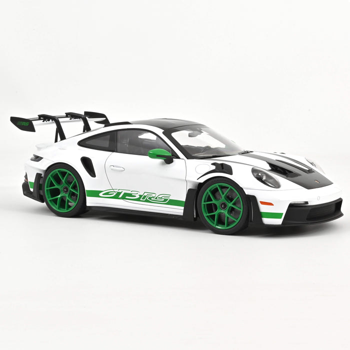Porsche 911 GT3 RS Tribute to Carrera RS 2022 White/Python Green (1:12 Scale)