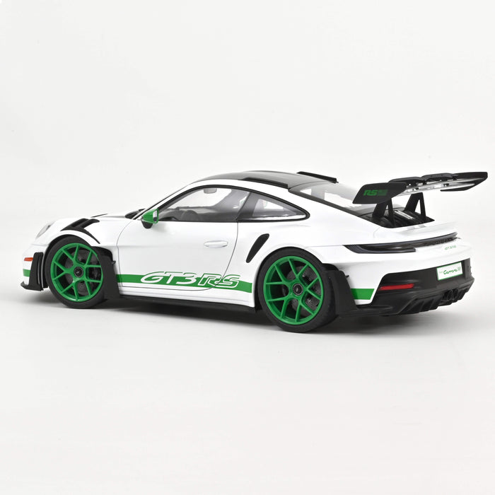 Porsche 911 GT3 RS Tribute to Carrera RS 2022 White/Python Green (1:12 Scale)