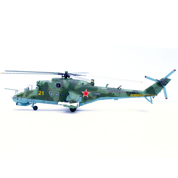 MI-24P, Aviation Group of Russian Air and Space Forces in Syria RF-91859 / 21 2017 - Khmeimin AB (1:72 Scale)
