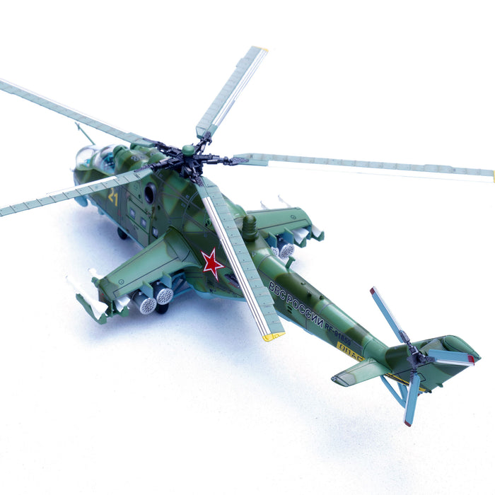 MI-24P, Aviation Group of Russian Air and Space Forces in Syria RF-91859 / 21 2017 - Khmeimin AB (1:72 Scale)