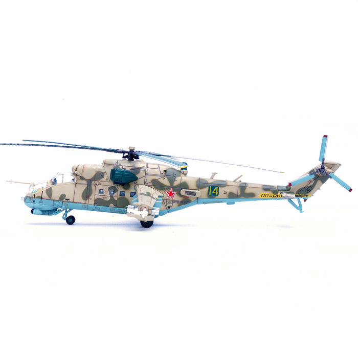 MI-24P, USSR 262 Separate Helicopter Sqn. 14 1989 - Bagram AB (1:72 Scale)
