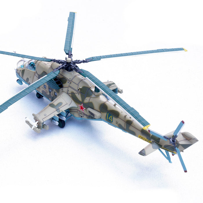 MI-24P, USSR 262 Separate Helicopter Sqn. 14 1989 - Bagram AB (1:72 Scale)