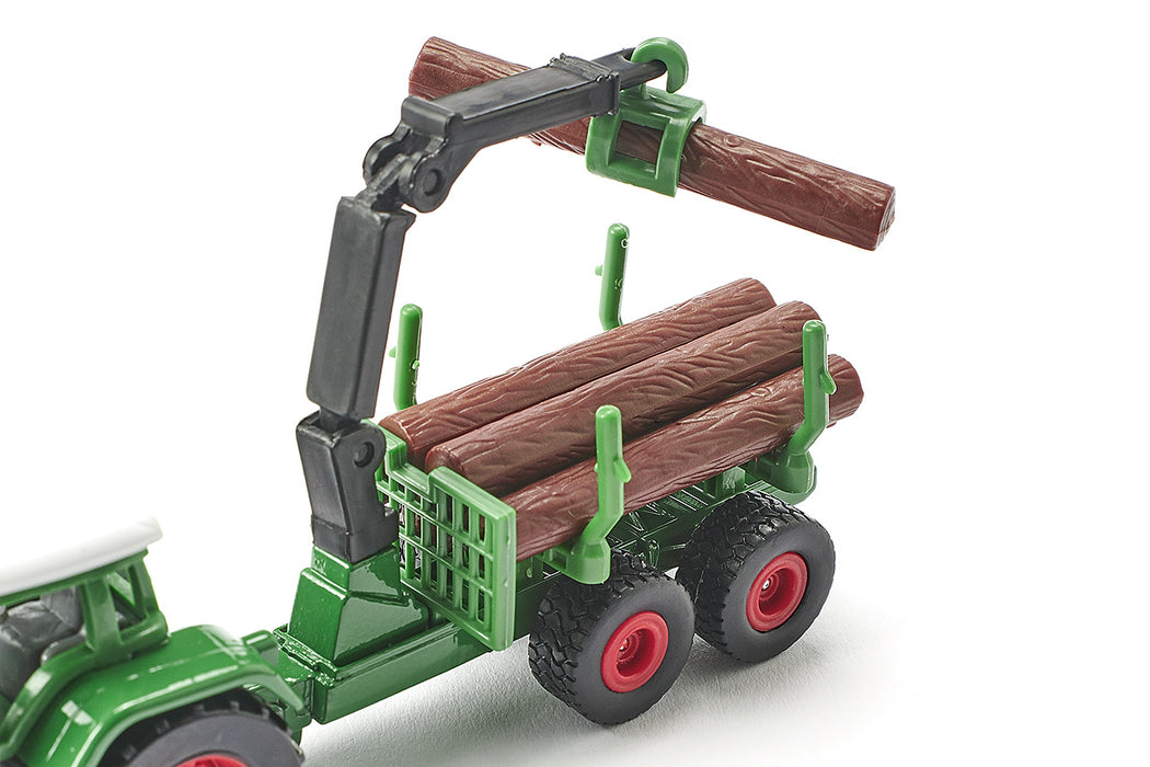 Tractor With Forestry Trailer