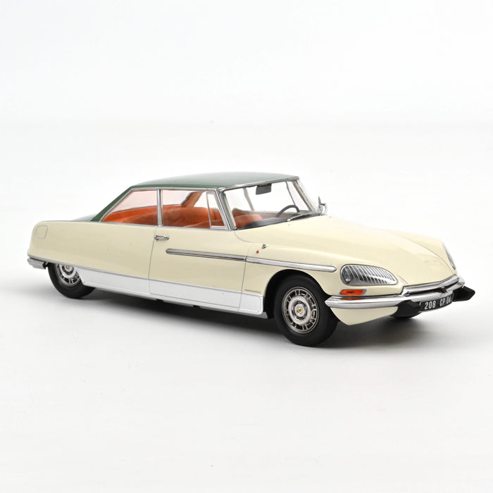 Citroën DS 21 Le Léman 1968 - Ivory & Green metallic roof