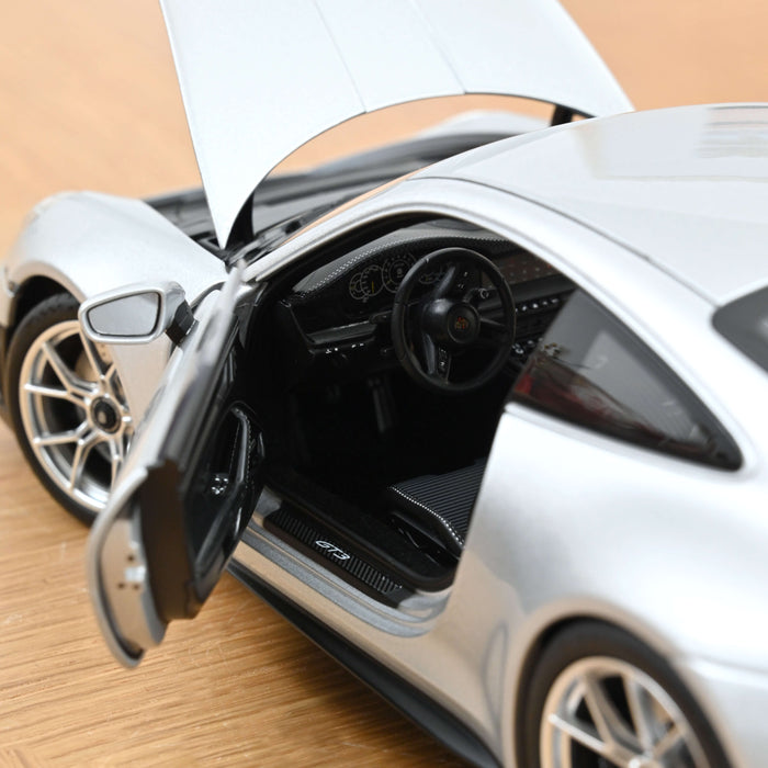 Porsche 911 GT3 w/Touring Pack 2025 GT-Silvermetallic (1:18 Scale)