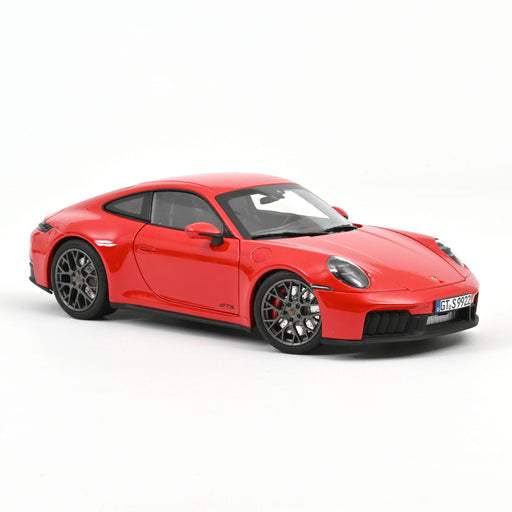 Porsche 911 Carrera 4 GTS 2025 Guards Red 1:18 - New Mold