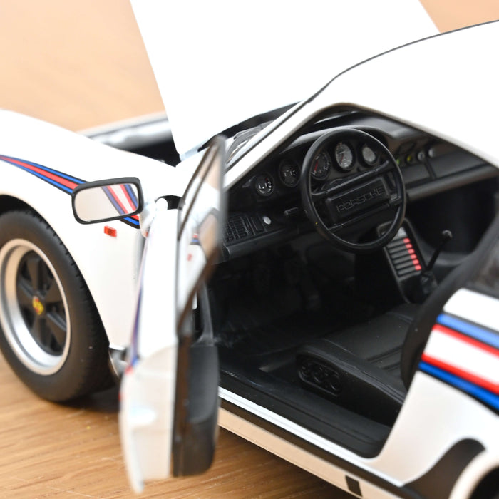 Porsche 911 Turbo 3.3 1980 White 1:18