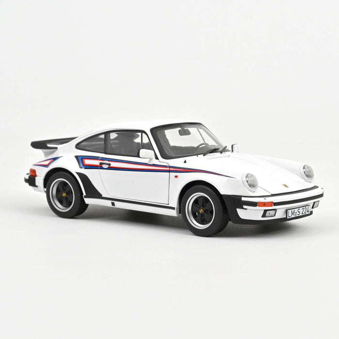 Porsche 911 Turbo 3.3 1980 White 1:18