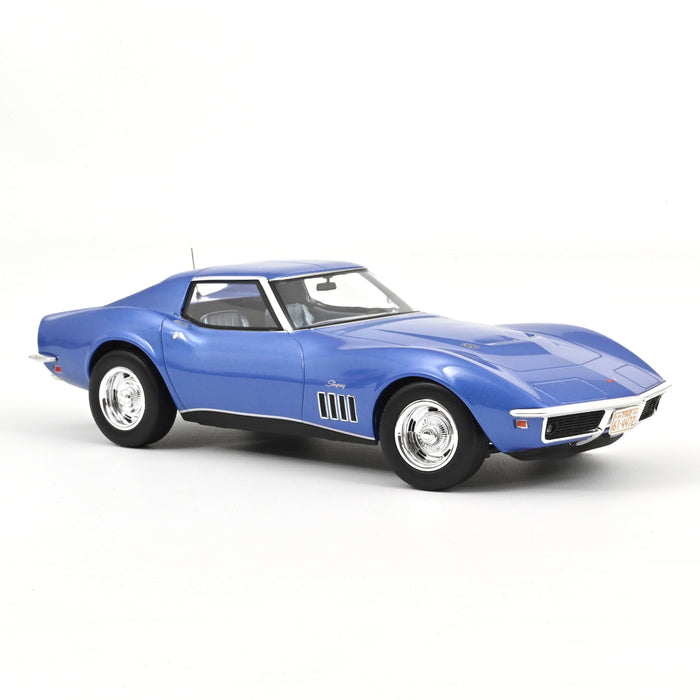 Chevrolet Corvette Coupe 1969 Le Mans Blue (1:18 Scale)