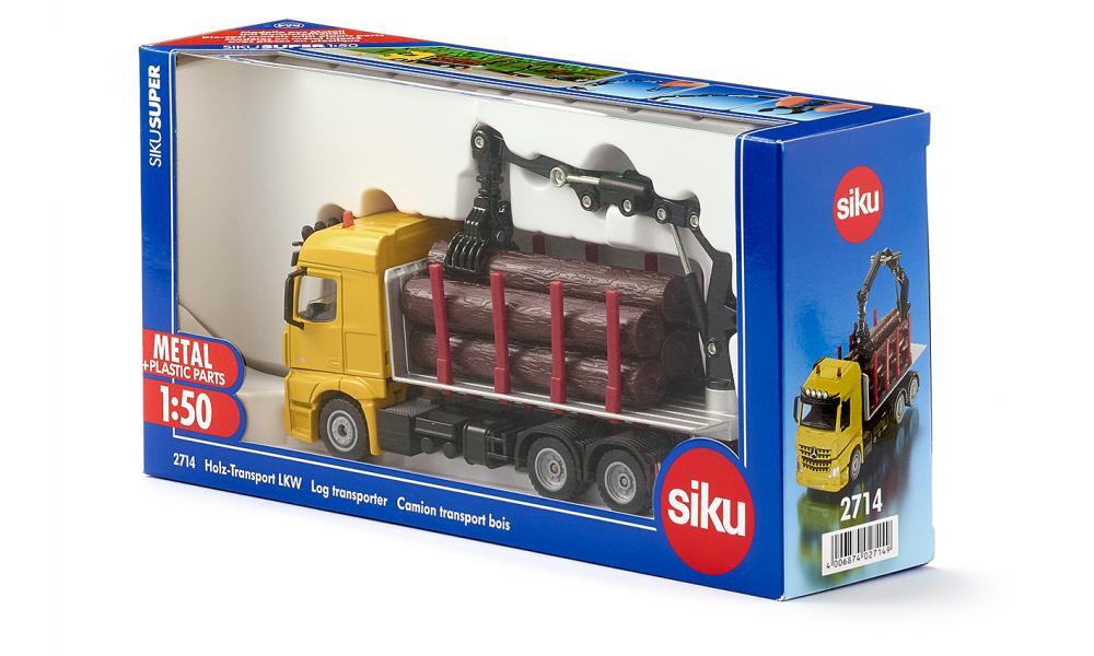 SIKU 1:50 Scale Log Transporter