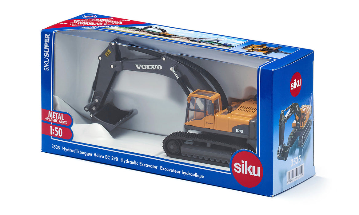 SIKU 1:50 Scale Volvo EC290 Hydraulic Excavator