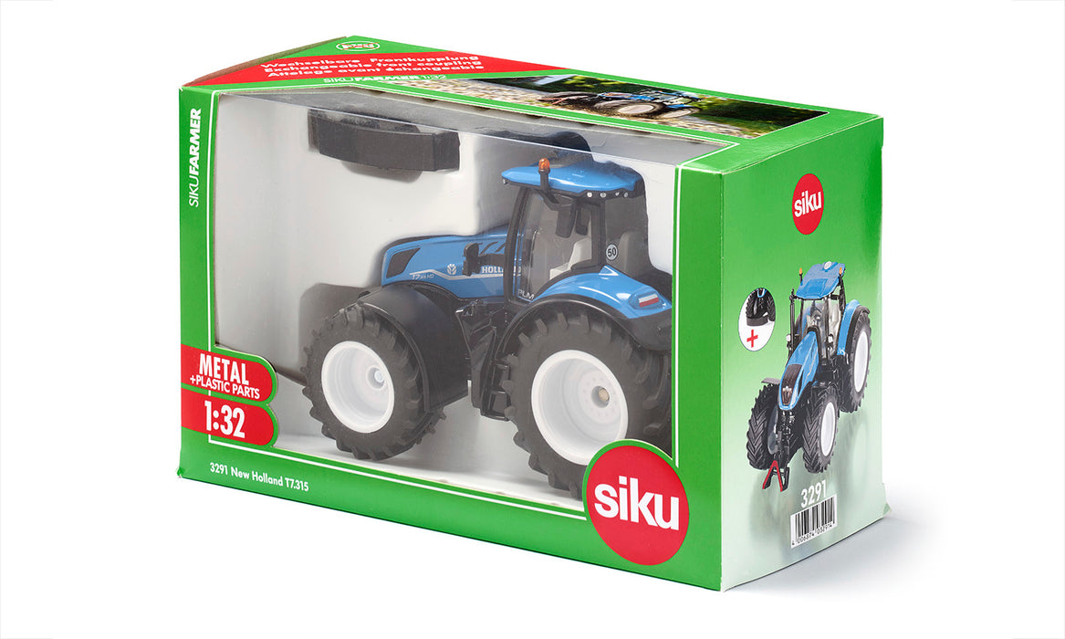 SIKU 1:32 Scale New Holland T7.315 HD Tractor