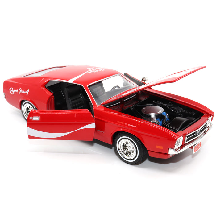 1971 Coca Cola Ford Mustang Sportsroof (1:24 Scale)