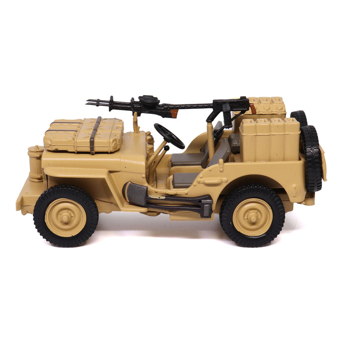 British SAS 1/4-Ton WILLYS JEEP with Vickers K Machine Gun