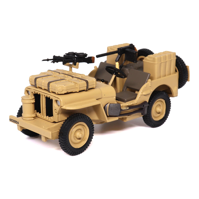 British SAS 1/4-Ton WILLYS JEEP with Vickers K Machine Gun