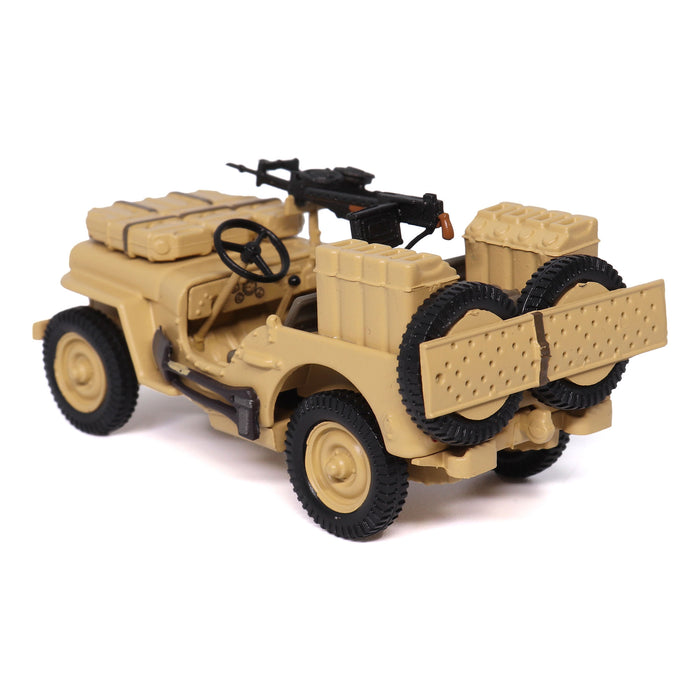 British SAS 1/4-Ton WILLYS JEEP with Vickers K Machine Gun