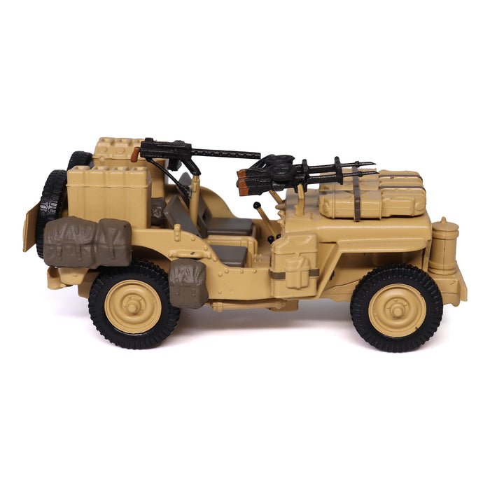 British SAS 1/4-Ton WILLYS JEEP with Vickers K Machine Gun
