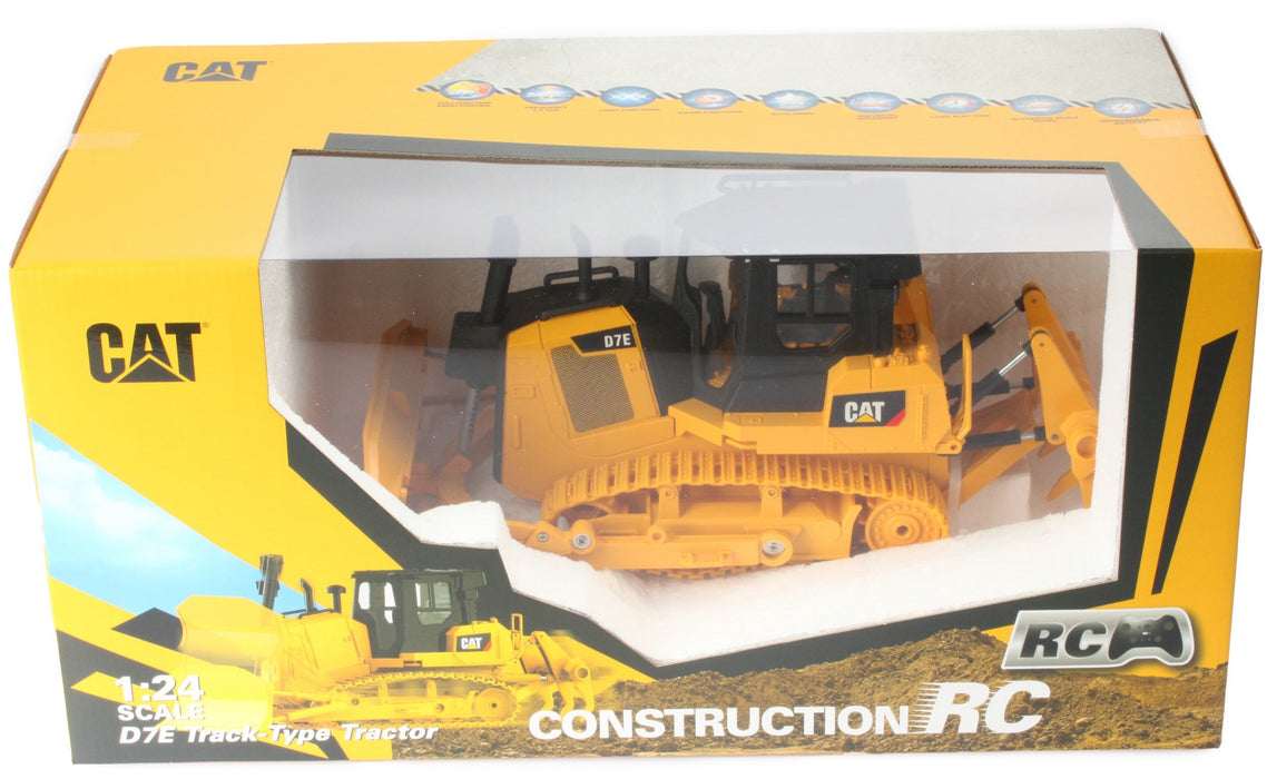1:24 RC CAT D7E Track Type Tractor