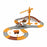 CAT Construction World Track Playset with 2 CAT vehicles (170pcs)