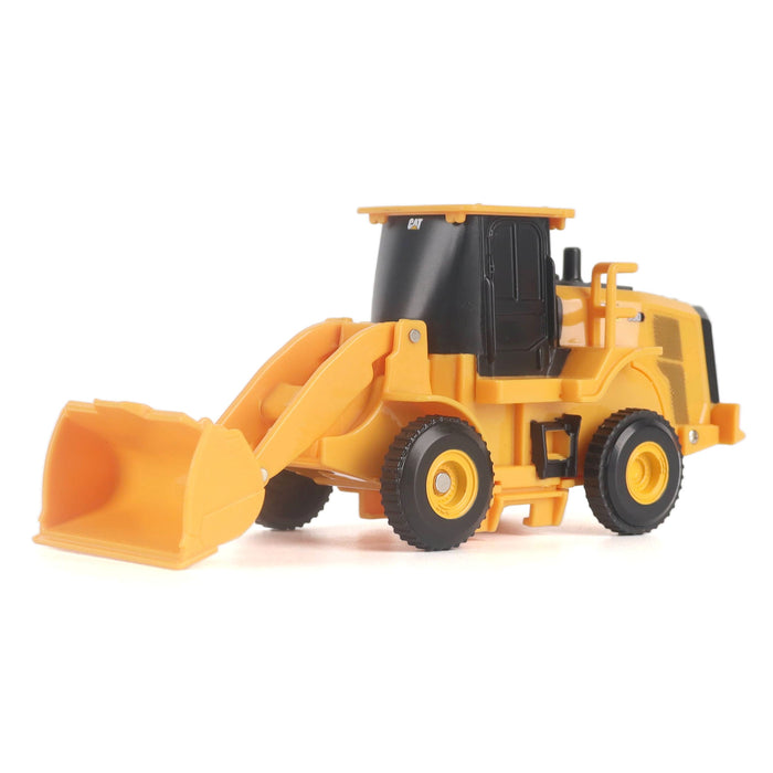 CAT Construction World Track Playset with 2 CAT Vehicles (112 pcs)
