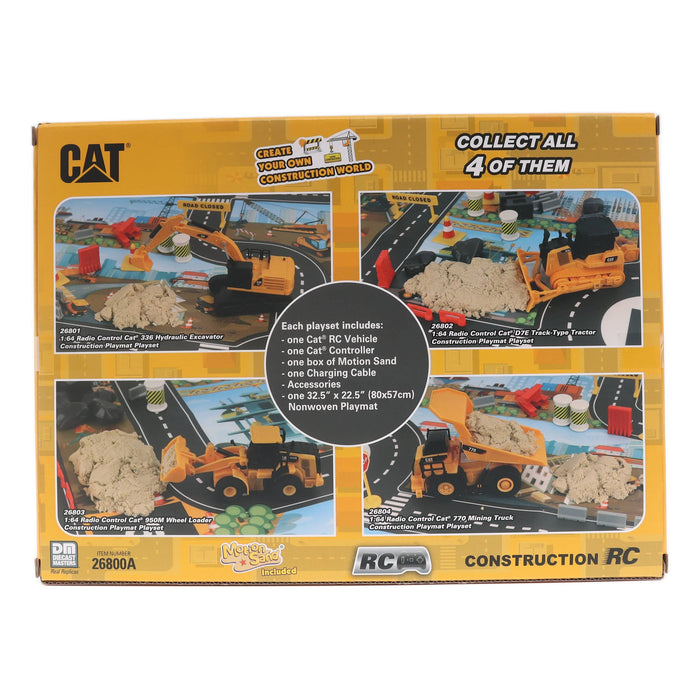 1:64 RC Cat 770 Mining Truck Construction Playmat Playset