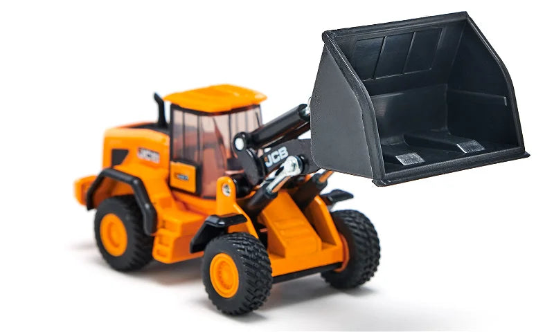 1:87 HO Scale JCB 457 Wheel Loader with Chip Bucket