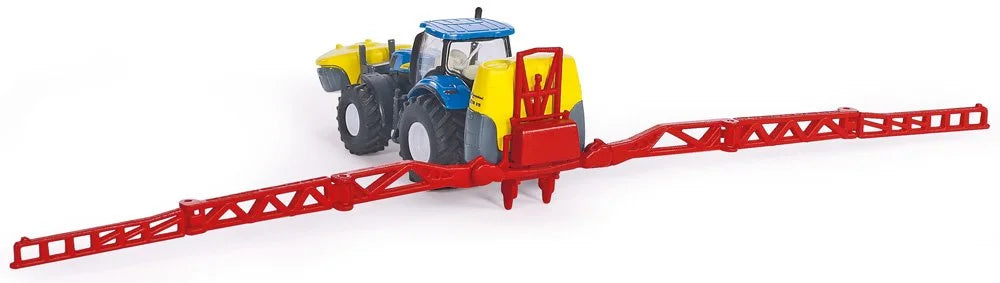 SIKU 1:87 HO Scale New Holland Tractor With Kverneland Crop Sprayer