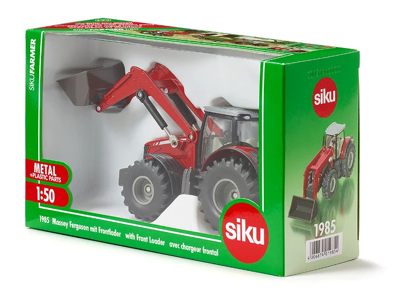 SIKU 1:50 Scale Massey Ferguson with Front Loader