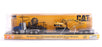 1:87 Cat semi Tractor with lowboy Trailer and Cat diecast machines Assortment (1pcs each of 84414/84415/84419/84420, total 4pcs)