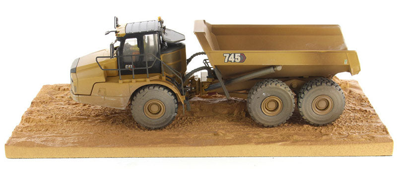 1:50 Cat 745 Weathered Articulated Dump Truck