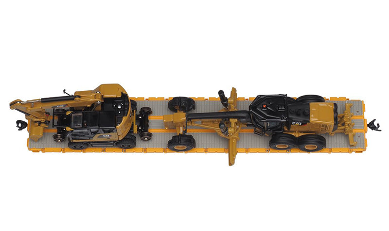 Cat Progressive Rails Caterpillar Progress Rail HO Scale Train Set — Motor City Classics