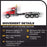 1:16 Radio-Control Western-Star 49X SFFA Red Tridem Tractor with Black 120 HDG Trailer