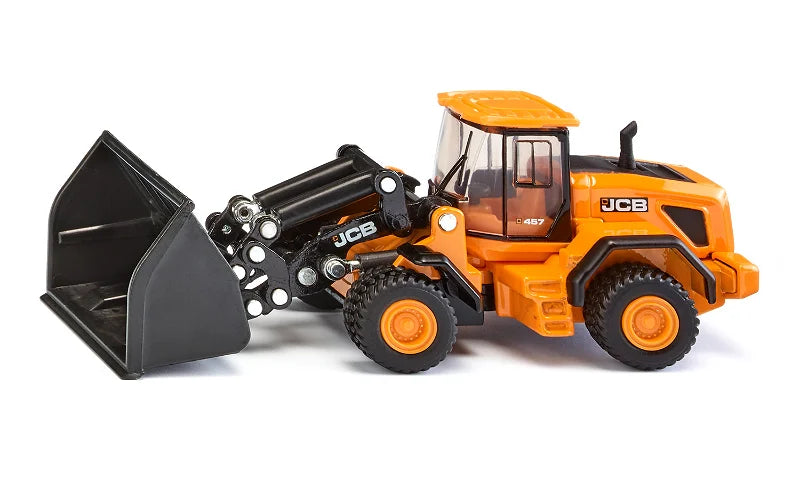 1:87 HO Scale JCB 457 Wheel Loader with Chip Bucket