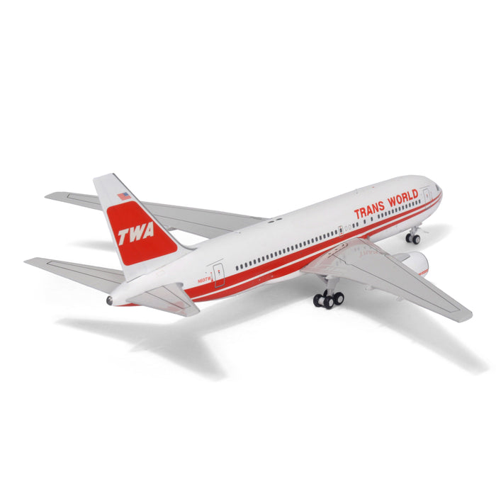 1:400 Scale TRANS WORLD AIRLINES BOEING 767-200ER - N601TW
