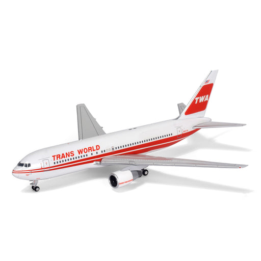 1:400 Scale TRANS WORLD AIRLINES BOEING 767-200ER - N601TW
