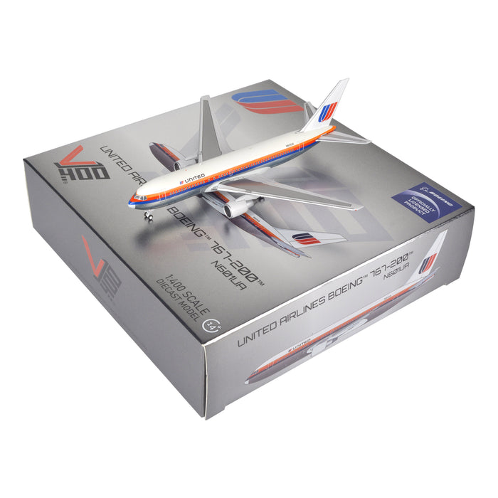 1:400 Scale UNITED AIRLINES BOEING 767-200ER - N601UA