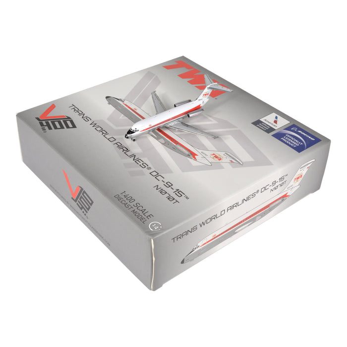 1:400 Scale TRANS WORLD AIRLINES DC-9-15 - N1070T