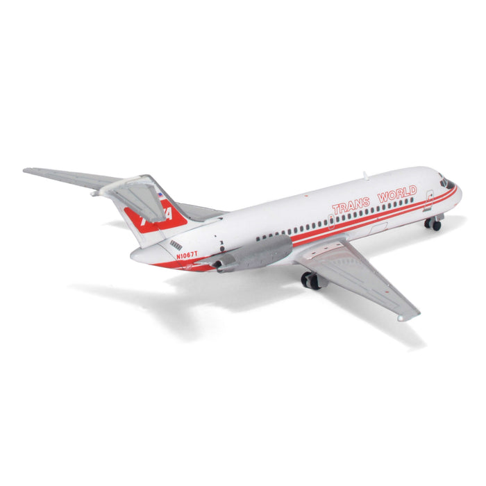 1:400 Scale TRANS WORLD AIRLINES DC-9-15 - N1067T