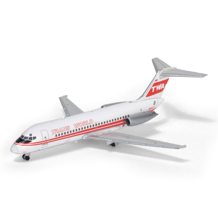 1:400 Scale TRANS WORLD AIRLINES DC-9-15 - N1067T