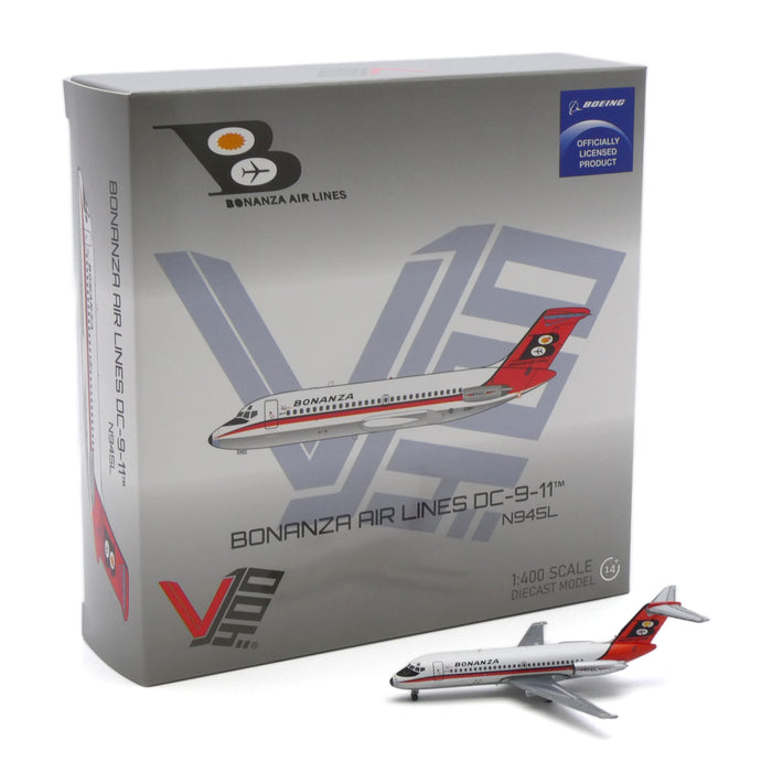 1:400 Bonanza Air Lines DC-9-11 - N945L