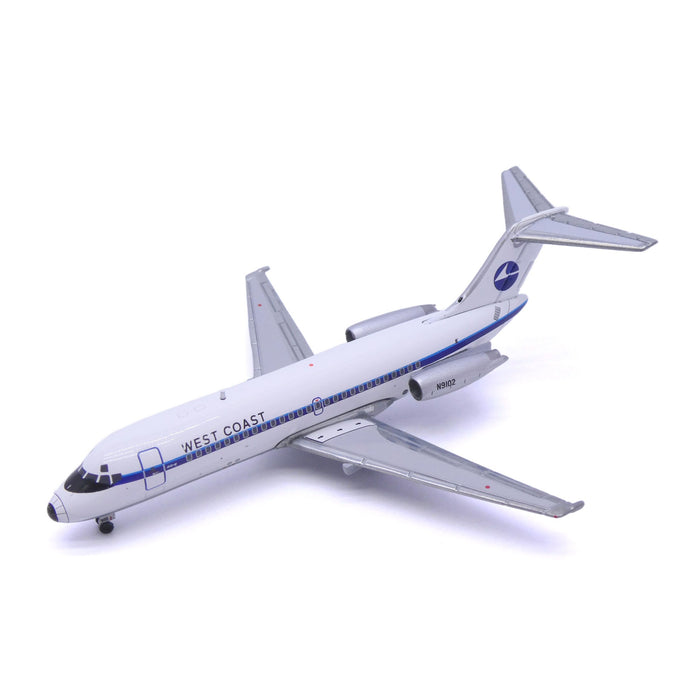 1:400 West Coast Airlines DC-9-14 - N9102