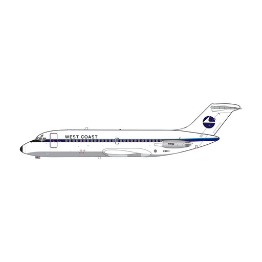 1:400 West Coast Airlines DC-9-14 - N9102