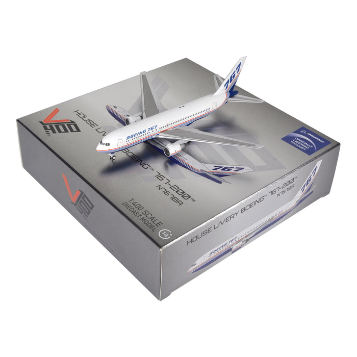 1:400 Scale HOUSE LIVERY BOEING 767-200 - N767BA