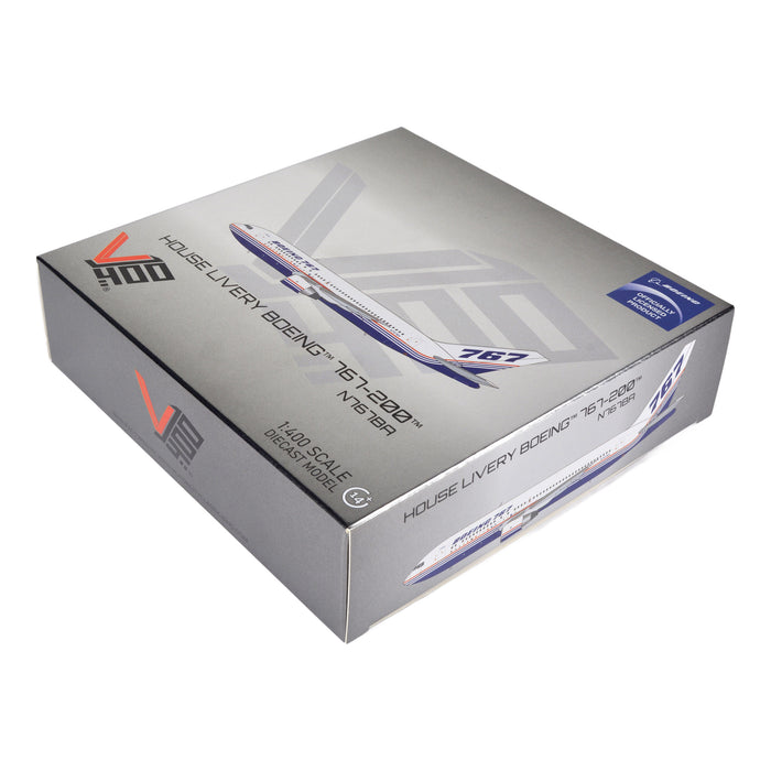 1:400 Scale HOUSE LIVERY BOEING 767-200 - N767BA