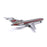 1:400 TWA Boeing 727-200 Project Skinny N64339