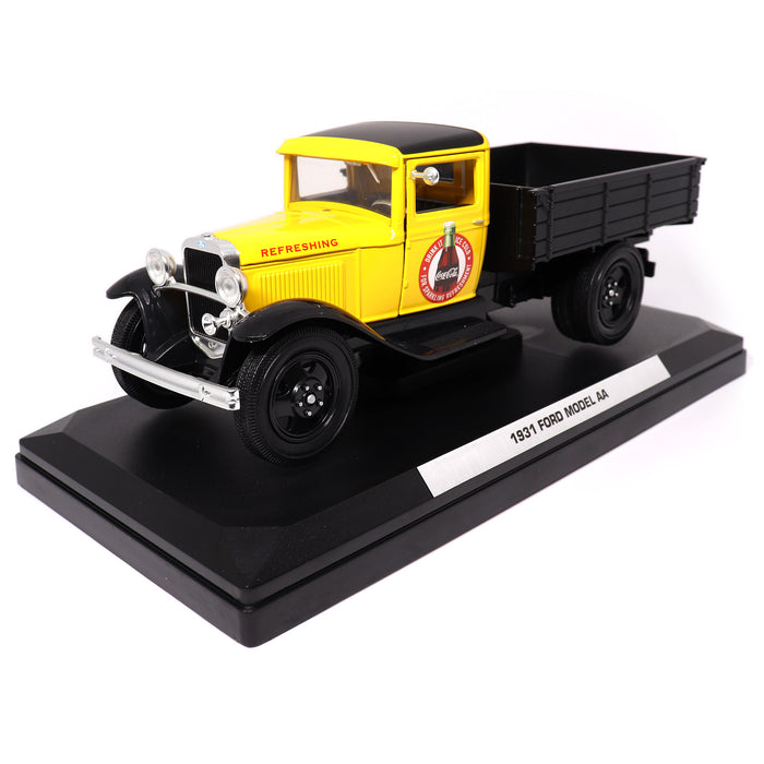 1931 Coca Cola Ford Pickup Model AA Yellow (1:24 Scale)